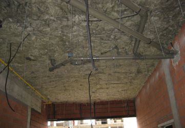 Aislamiento termico techo planta baja