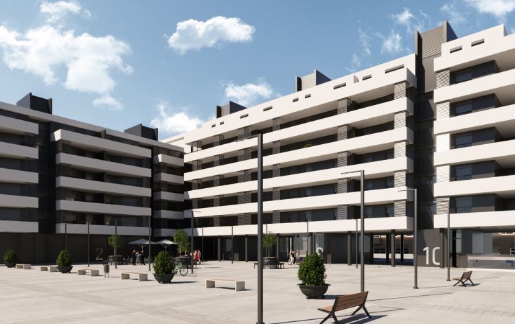 Residencial Berriozar Zentro. Portal 3.